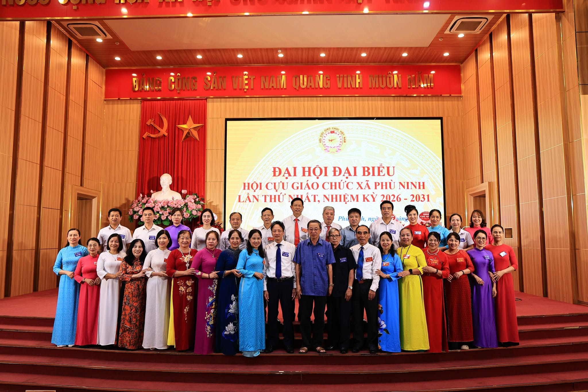 Đại hội đại biểu Hội Cựu giáo chức xã Phù Ninh lần thứ I, nhiệm kỳ 2026 – 2031