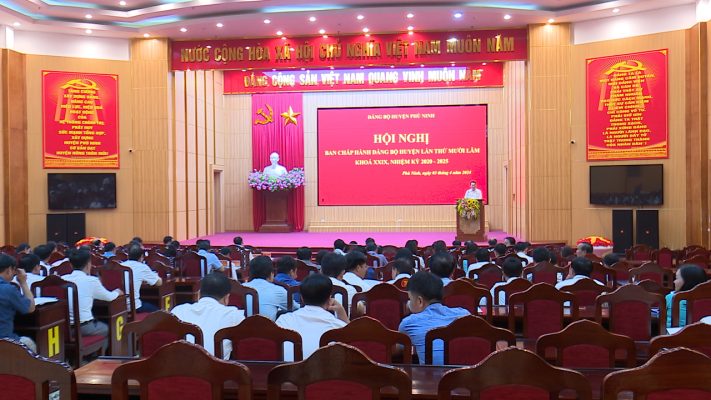 Hội nghị Ban Chấp hành Đảng bộ huyện lần thứ 15, khoá XXIX, nhiệm kỳ 2020-2025