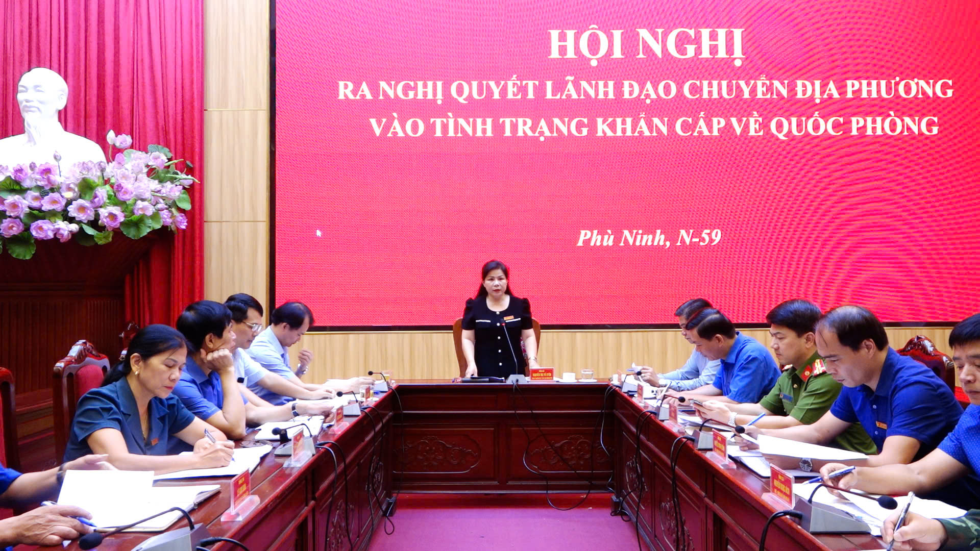 Phù Ninh: Tổ chức luyện tập trong diễn tập khu vực phòng thủ huyện năm 2024