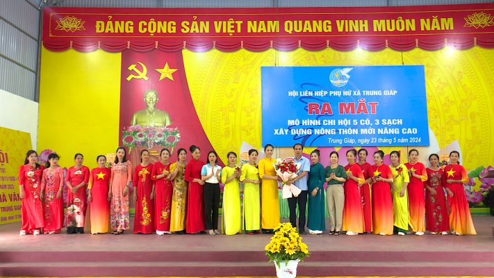 Hội nghị ra mắt mô hình Chi hội 5 có, 3 sạch xây dựng nông thôn mới nâng cao