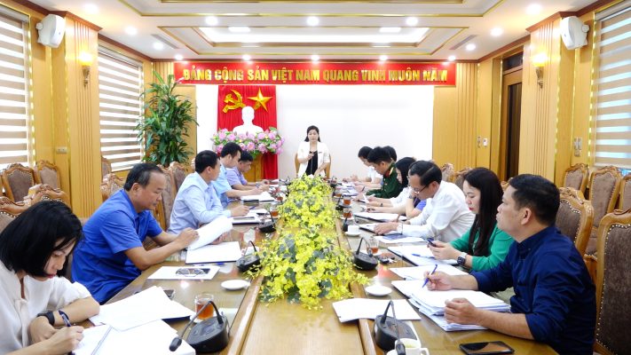 Hội nghị giao ban Khối Nội chính huyện Phù Ninh quý I năm 2024