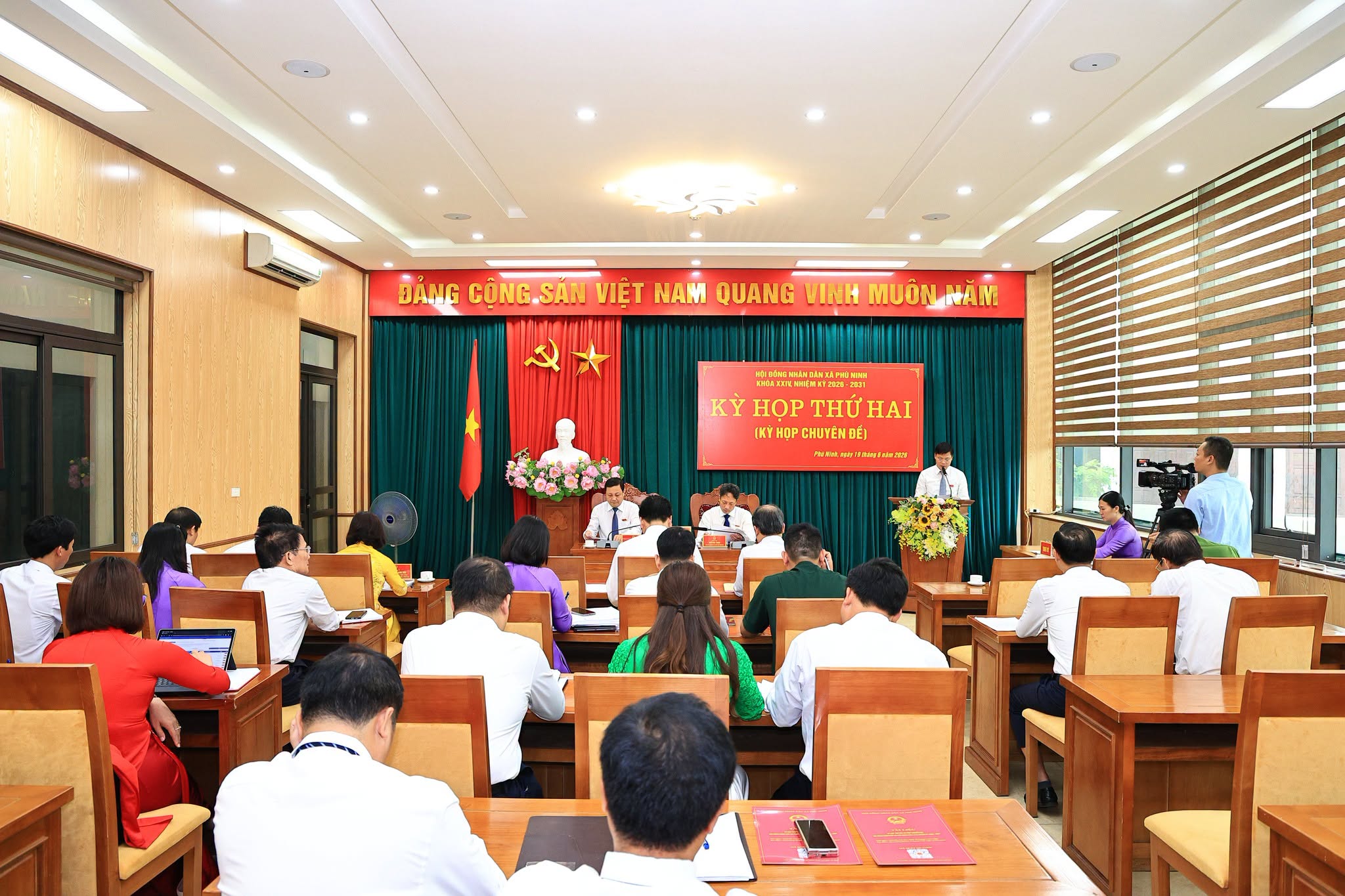 Kỳ họp thứ Hai ( Kỳ họp chuyên đề ) HĐND xã Phù Ninh khóa XXIV, Nhiệm kỳ 2026 – 2031