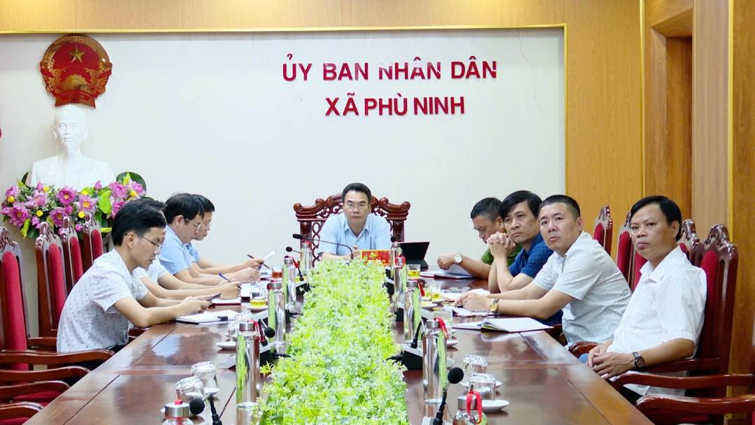 Phù Ninh tham dự HNTT giải phóng mặt bằng dự án đường sắt cao tốc Lào Cai - Hà Nội - Hải Phòng