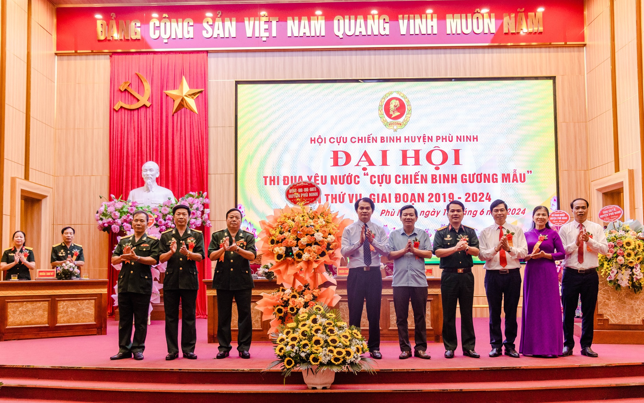 Dấu ấn phong trào Cựu chiến binh gương mẫu giia đoạn 2019-2024 trên địa bàn huyện Phù Ninh