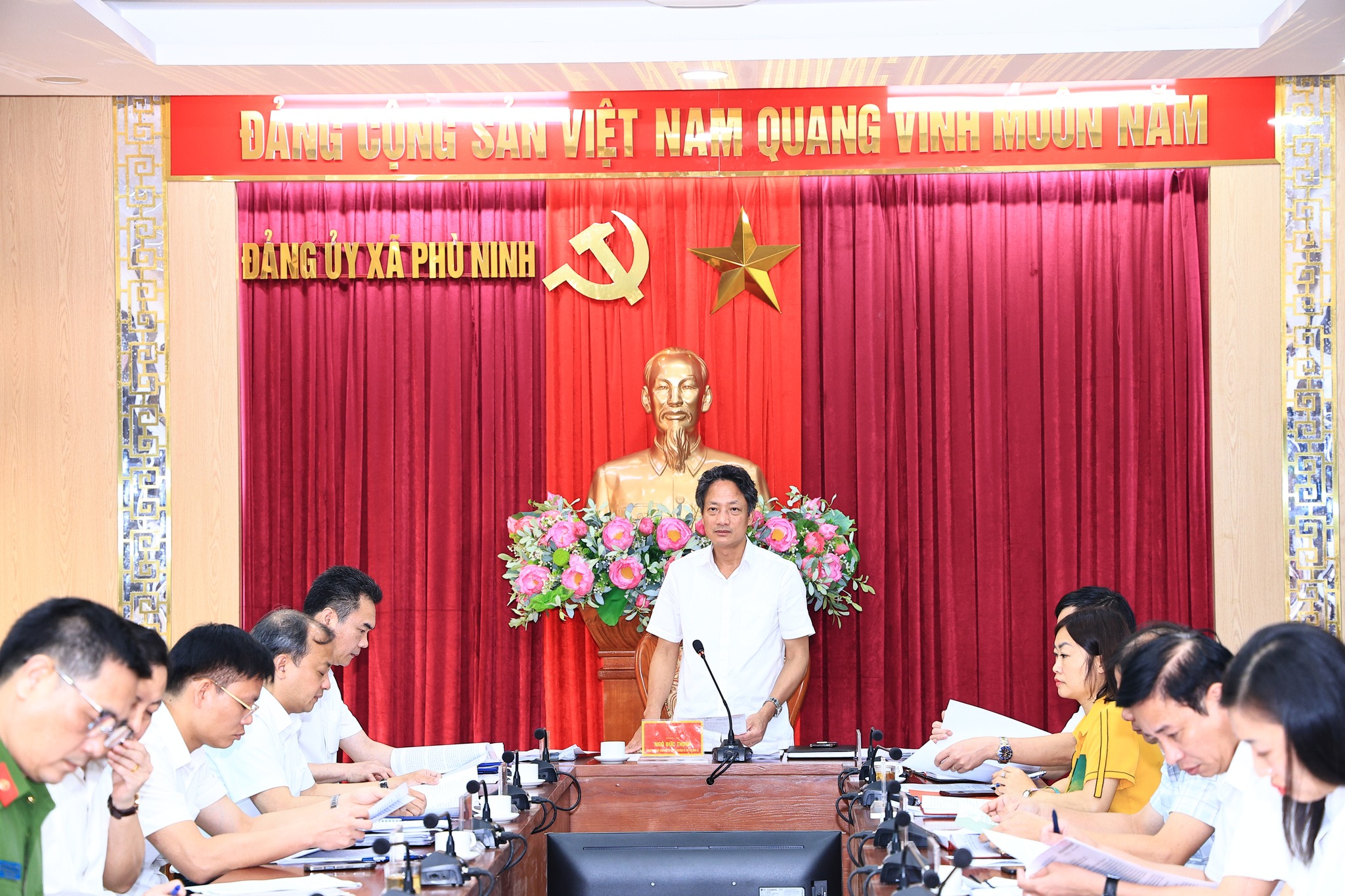 Hội nghị Ban thường vụ Đảng ủy đánh giá tình hình thực hiện nhiệm vụ quý I/2026, triển khai nhiệm vụ trọng tâm trong thời gian tới