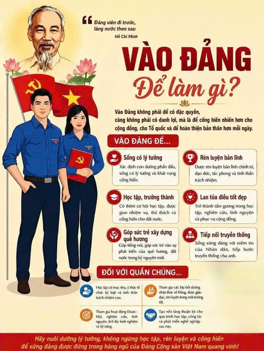 VÀO ĐẢNG ĐỂ LÀM GÌ?
