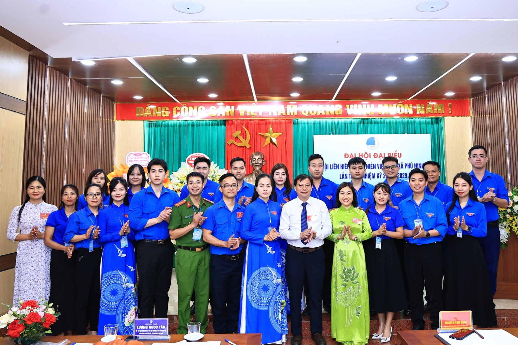 Đại hội Hội Liên hiệp thanh niên Việt Nam xã Phù Ninh lần thứ Nhất, nhiệm kỳ 2026 - 2029 thành công tốt đẹp.