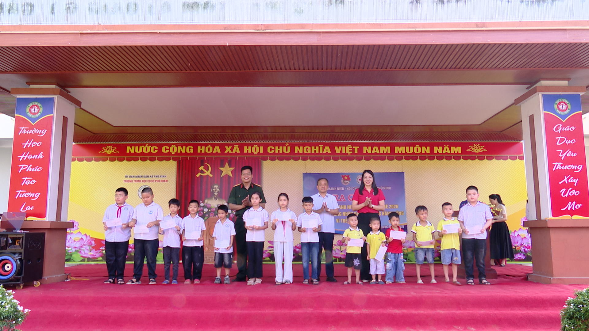 Ra quân chiến dịch Thanh niên tình nguyện hè năm 2026, hưởng ứng tháng nhân đạo và hưởng ứng tháng hành động vì trẻ em năm 2026.