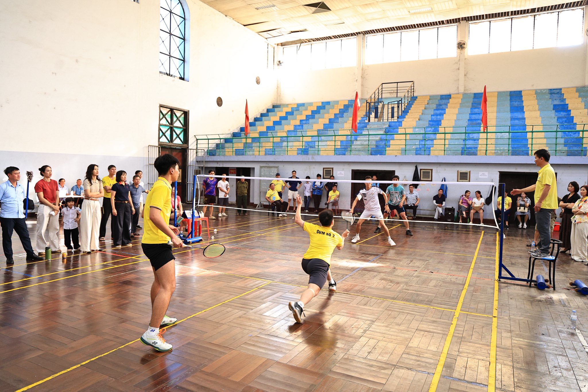 Sôi nổi thi đấu các môn cầu lông, bóng bàn, kéo co, bóng đá nam trong khuôn khổ đại hội TDTT xã Phù Ninh lần thứ I, năm 2026