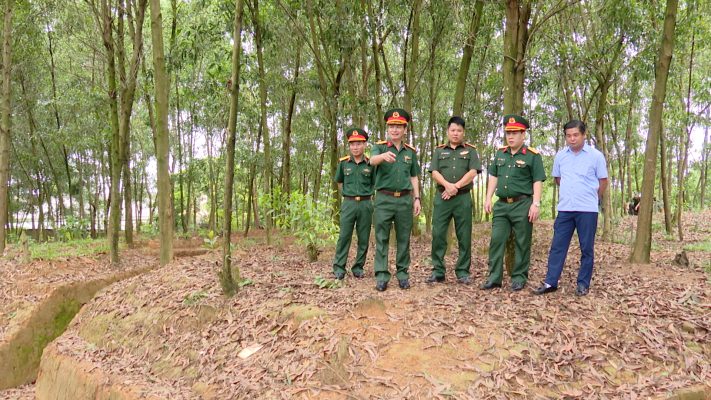 Bộ chỉ huy quân sự Tỉnh kiểm tra công tác chuẩn bị diễn tập khu vực phòng thủ huyện Phù Ninh năm 2024