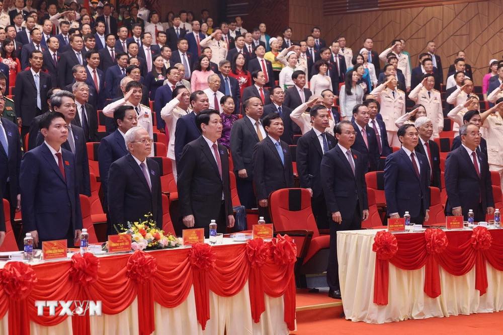 CHỦ TỊCH NƯỚC LƯƠNG CƯỜNG DỰ ĐẠI HỘI ĐẠi BIỂU TỈNH PHÚ THỌ LẦN THỨ I, NHIỆM KỲ 2025- 2030