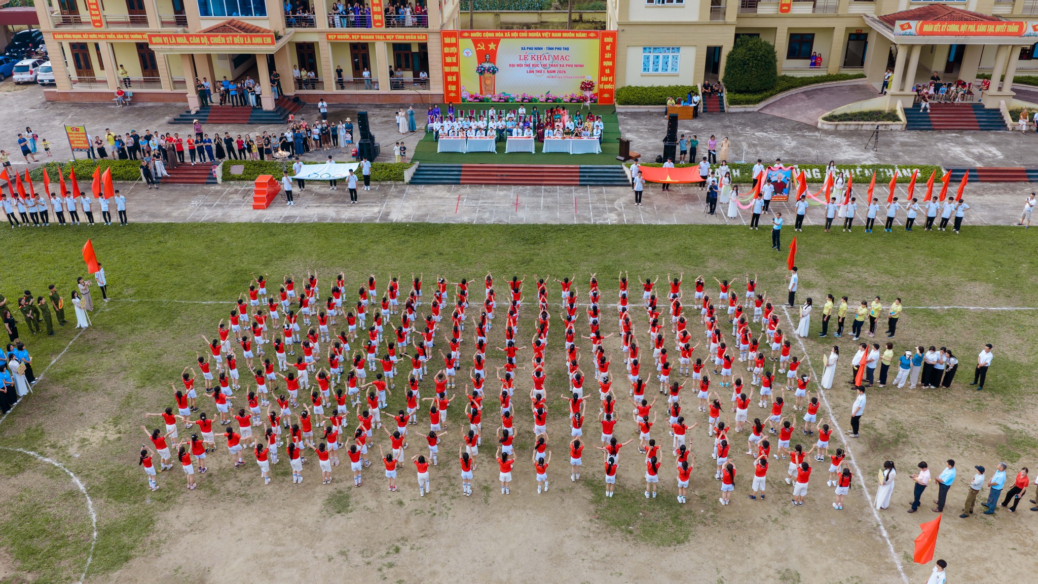 Khai mạc Đại hội TDTT xã Phù Ninh lần thứ I năm 2026