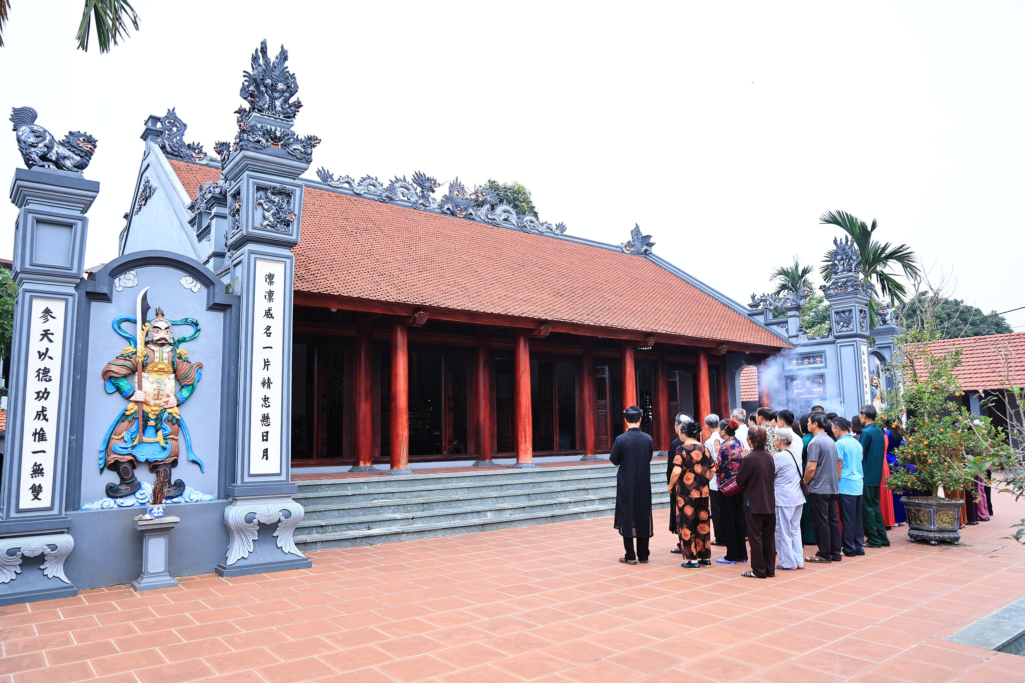 Xã Phù Ninh tổ chức Dâng hương tại các di tích thờ cúng Hùng Vương và các danh tướng trên địa bàn