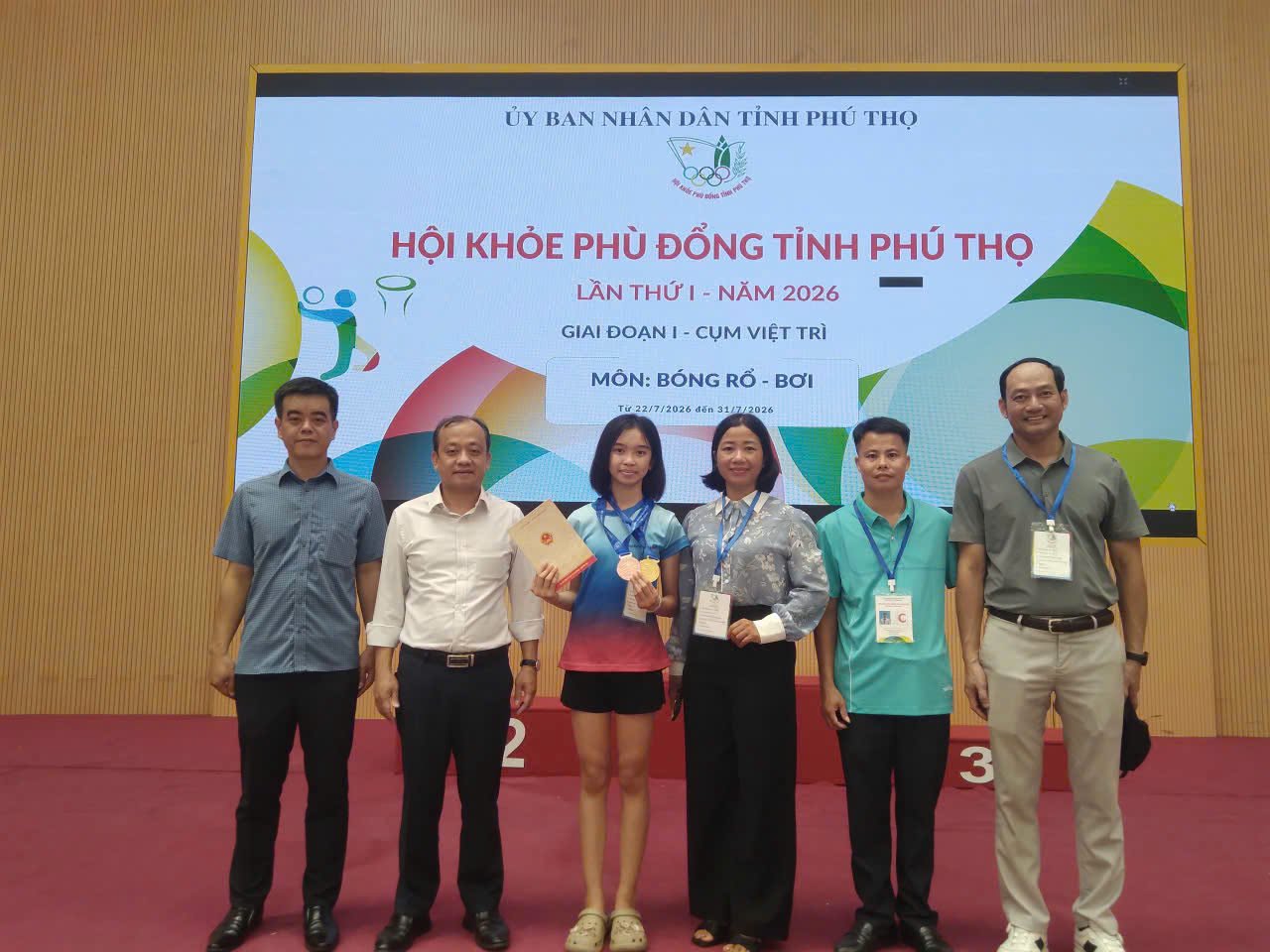 XÃ PHÙ NINH ĐẠT NHIỀU THÀNH TÍCH CAO TẠI HỘI KHỎE PHÙ ĐỔNG TỈNH PHÚ THỌ LẦN THỨ I, NĂM 2026