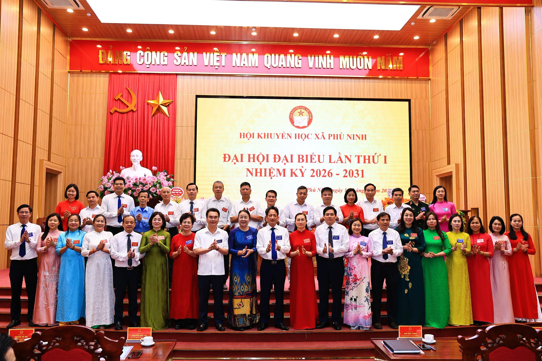 Hội khuyến học xã Phù Ninh tổ chức đại hội lần thứ I, nhiệm kỳ 2026 – 2031