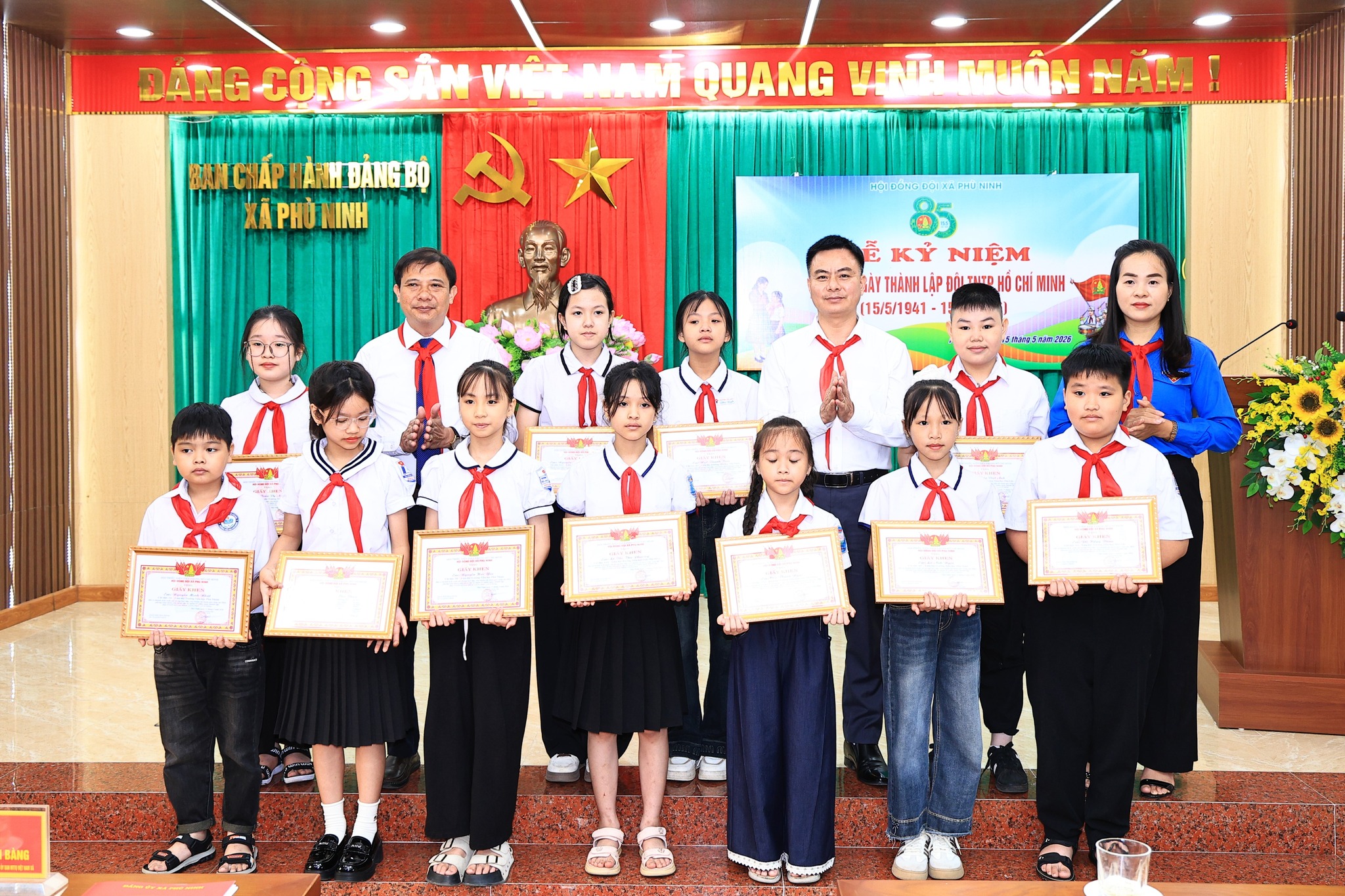 Lễ kỷ niệm 85 năm Ngày thành lập Đội TNTP Hồ Chí Minh 